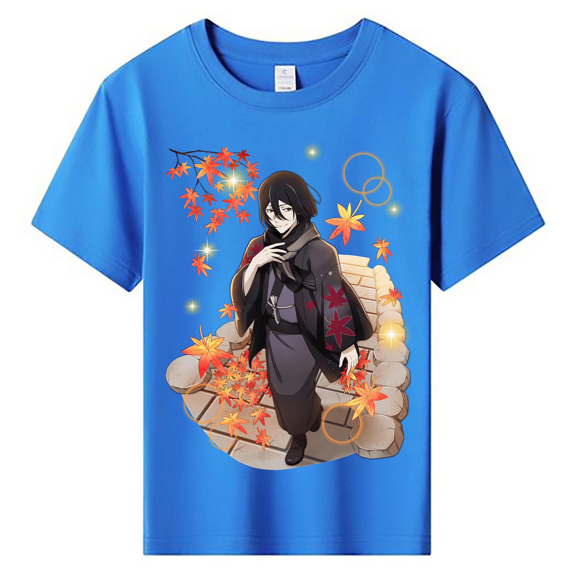 （画像用） 文豪ストレイドッグス Bungo Stray Dogs 綿100％キッズTシャツ（フロントプリント）